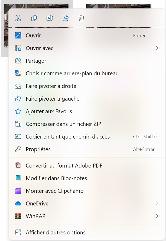 convertir fichiers en pdf windows 11