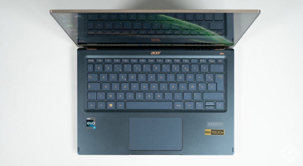 Acer Swift 5 SF514-56T 2020 clavier