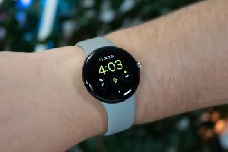 Cadran de la Google Pixel Watch