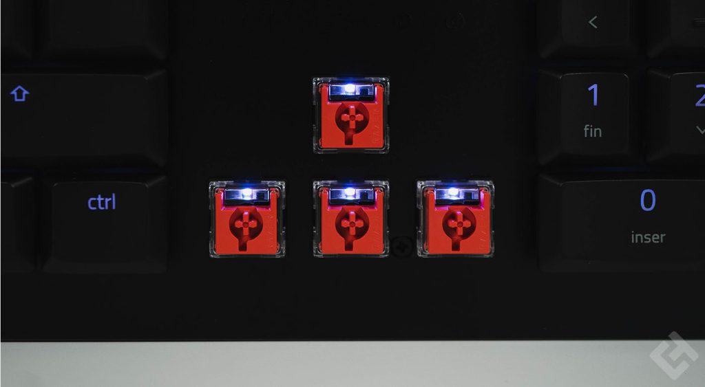 Razer DeathStalker V2 Pro switches