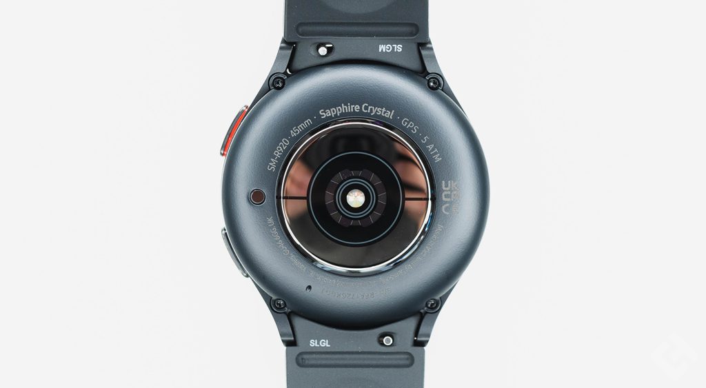Capteurs de la Samsung Galaxy Watch 5 Pro