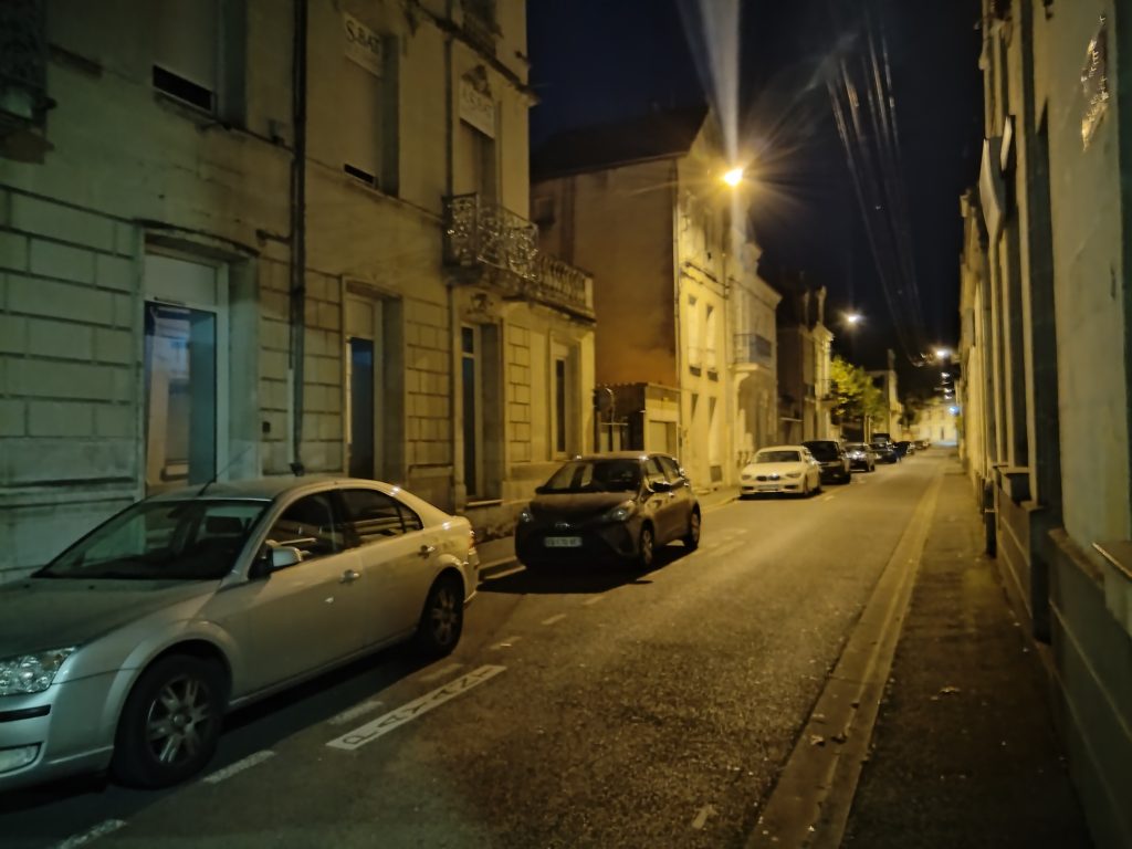 Photo de nuit avec le Sony Xperia 10 IV