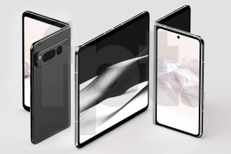 Design du Google Pixel Fold