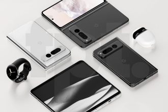 Design du Google Pixel Fold