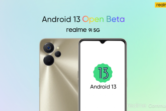 realme 9i 5G Android 13 et realme UI 3.0