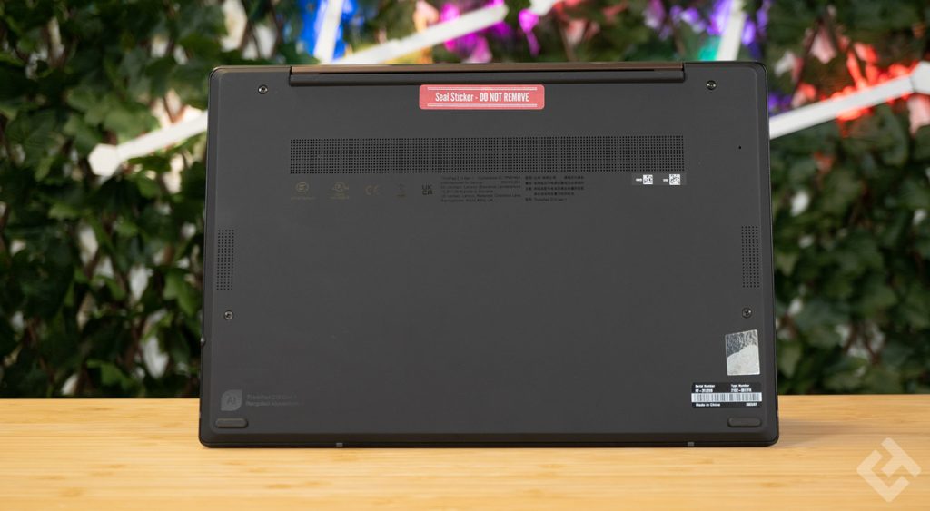 Dessous du Lenovo ThinkPad Z13 Gen 1