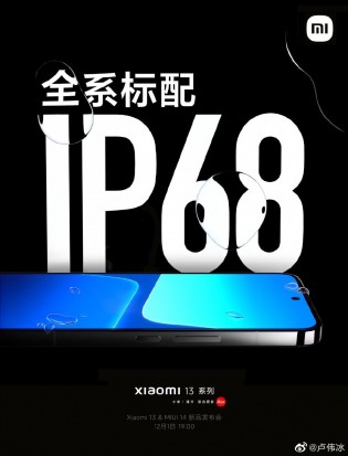 étanchéité des Xiaomi 13