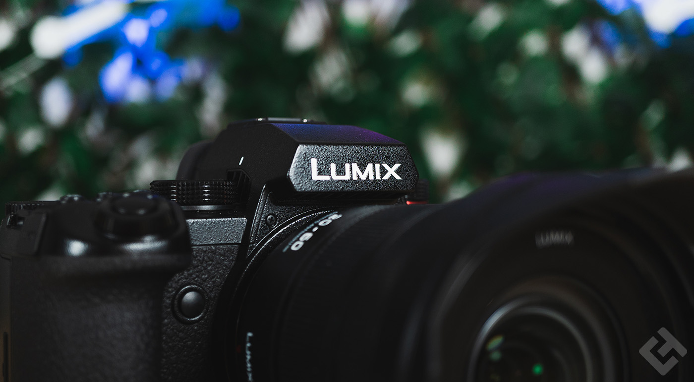 Logo Lumix sur le Panasonic Lumix S5II