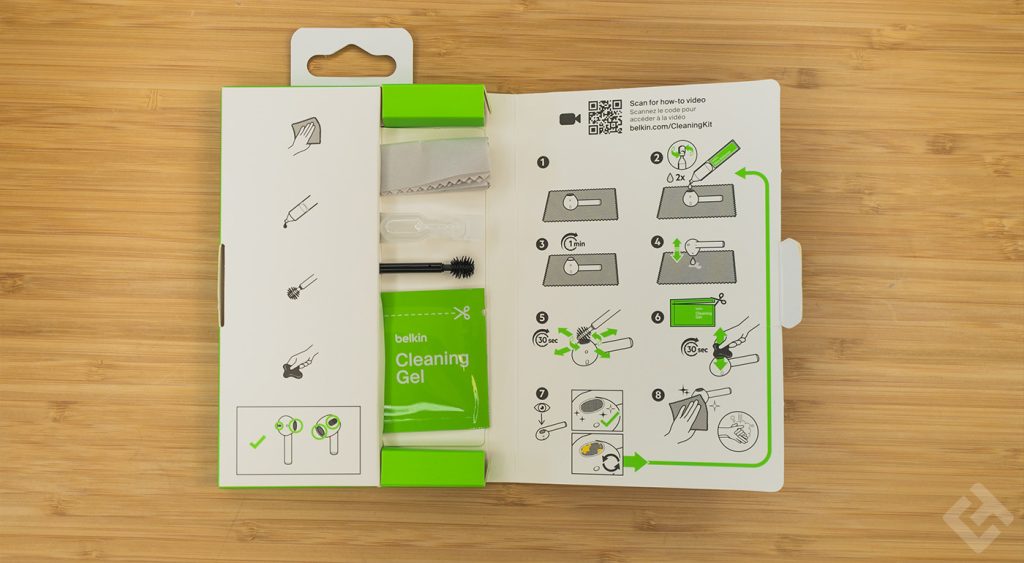 test belkin airpods cleaning kit