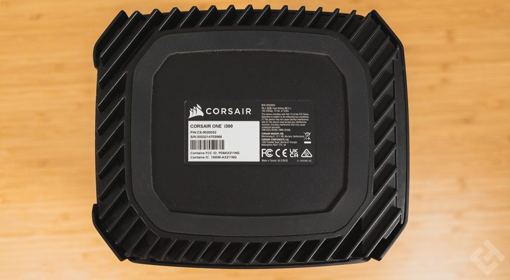 dessous du corsair one i300