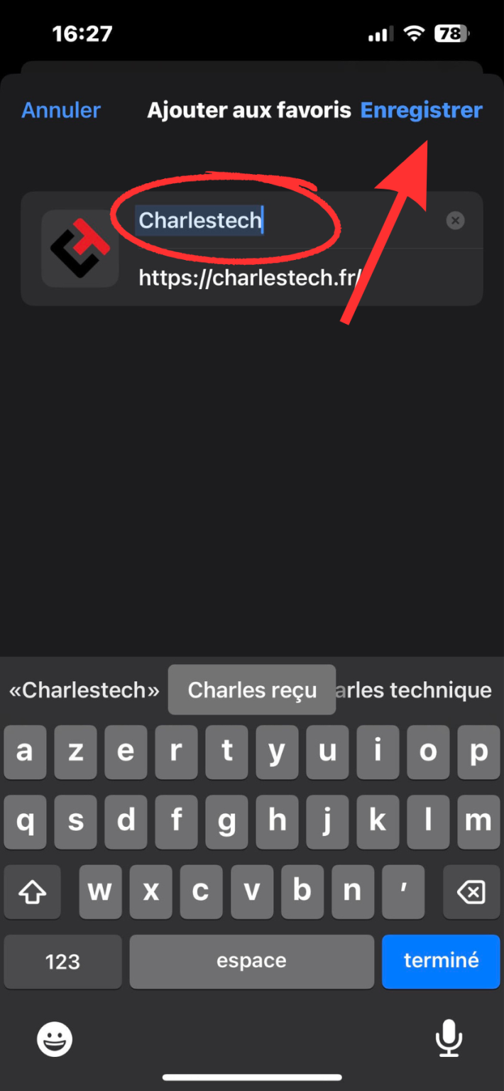 comment ajouter un site internet en favoris sur safari
