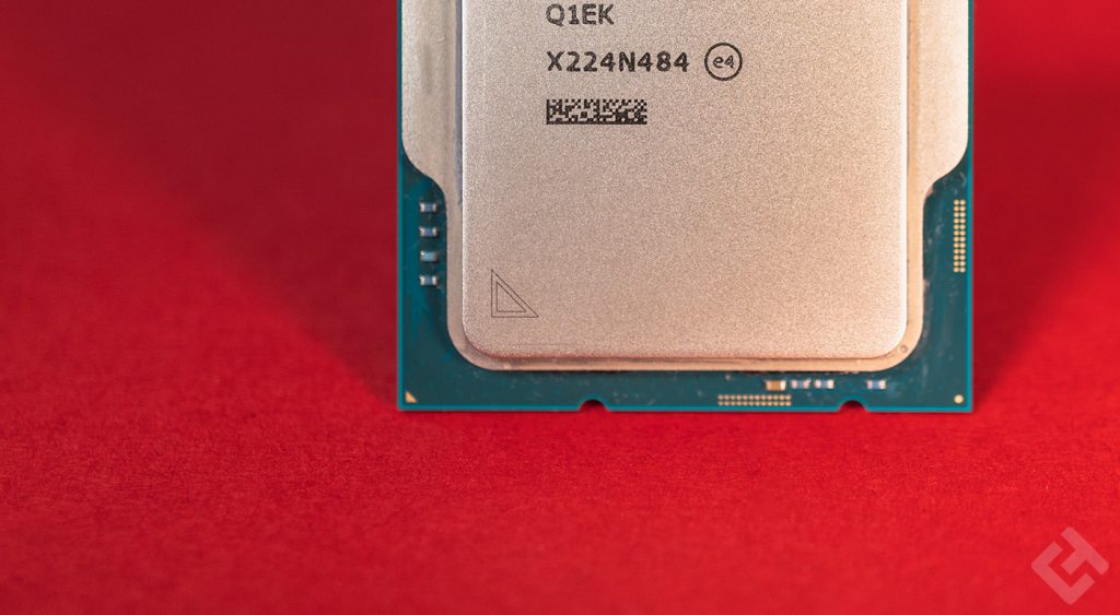 Triangle d'indication du Intel Core i7 13700K