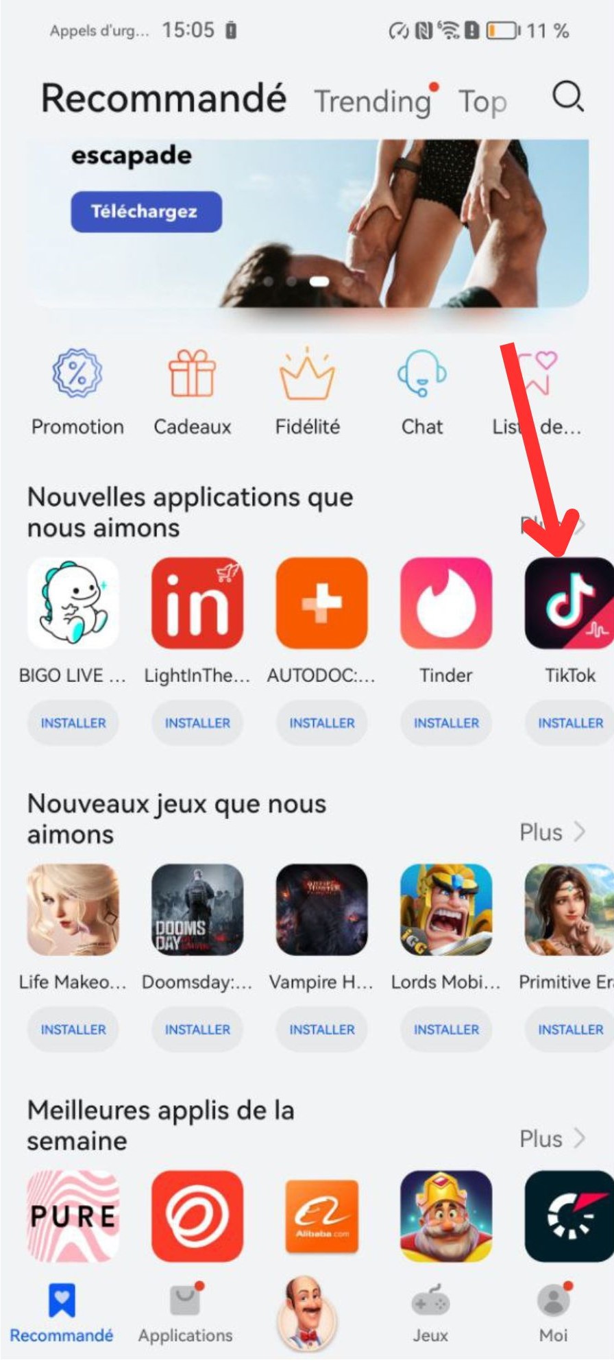 comment installer une nouvelle application sur smartphone