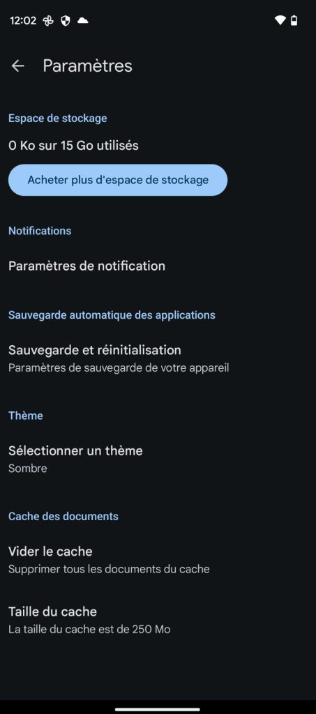 tuto drive sombre android