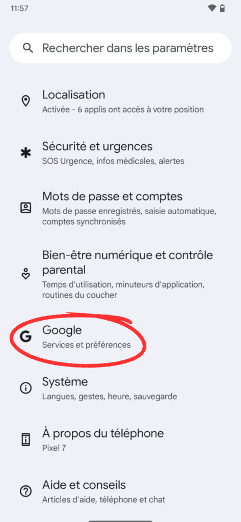 comment activer ok google sur android