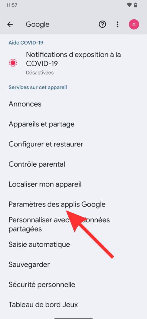 comment activer ok google sur android