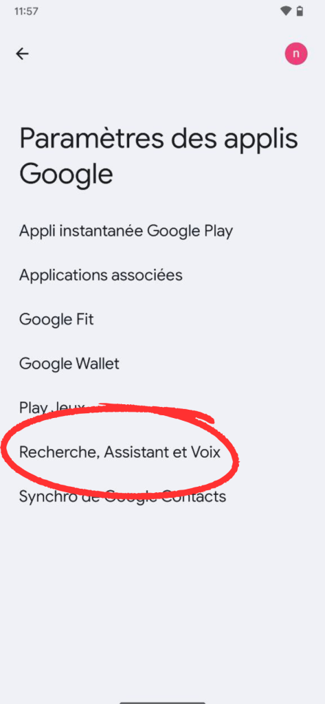 comment activer ok google sur android