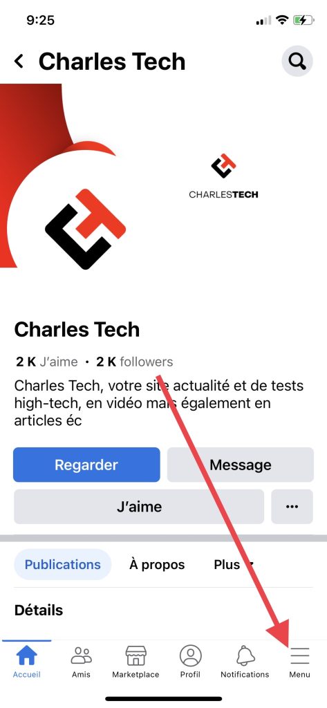 comment débloquer un contact sur l'application Facebook