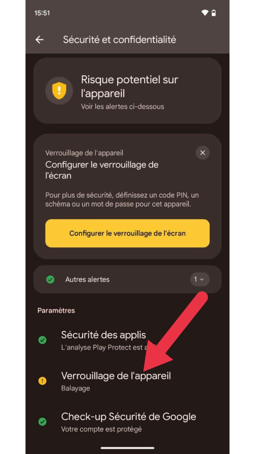 comment changer son code de verrouillage sur redmi