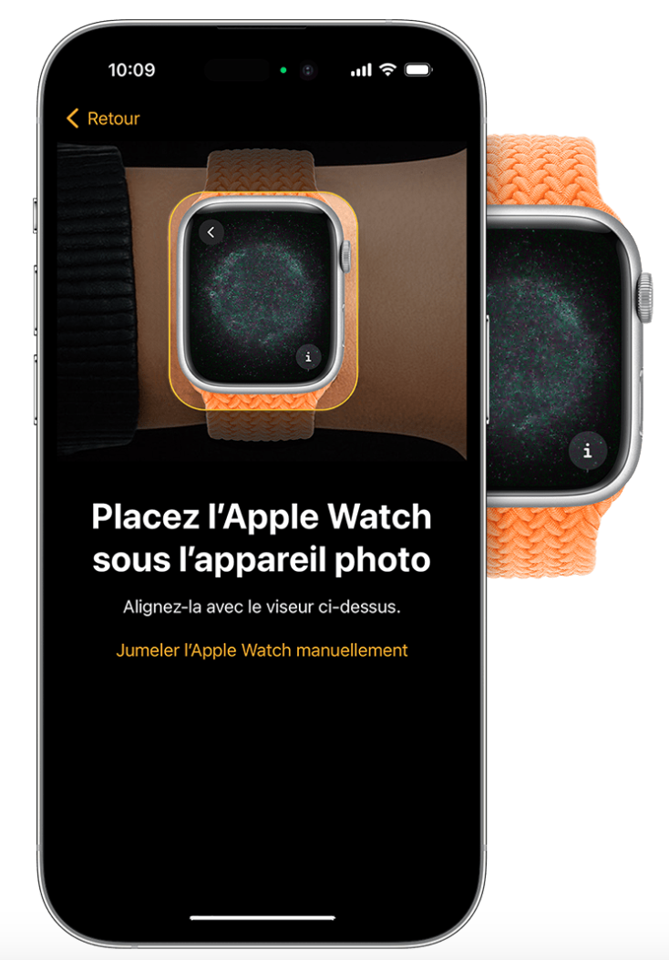 comment connecter une apple watch au téléphone