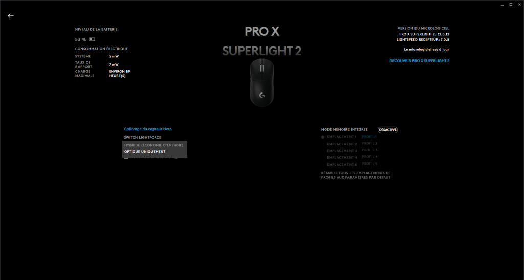 Logitech pro x superlight 2