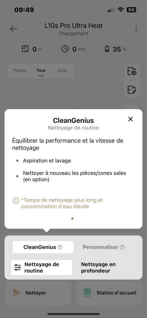Application Dreamehome CleanGenious