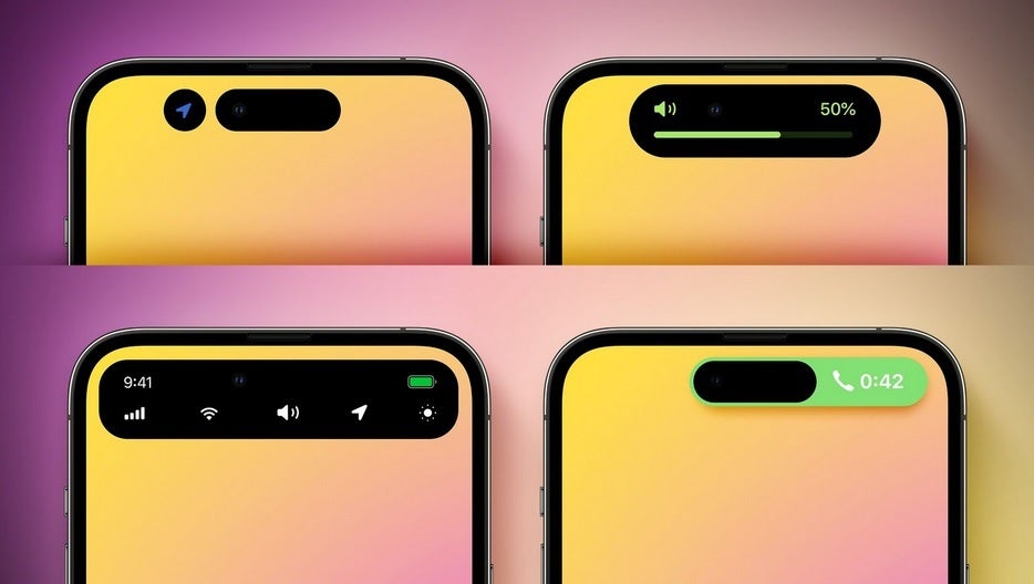 dynamic island iphone concept 2