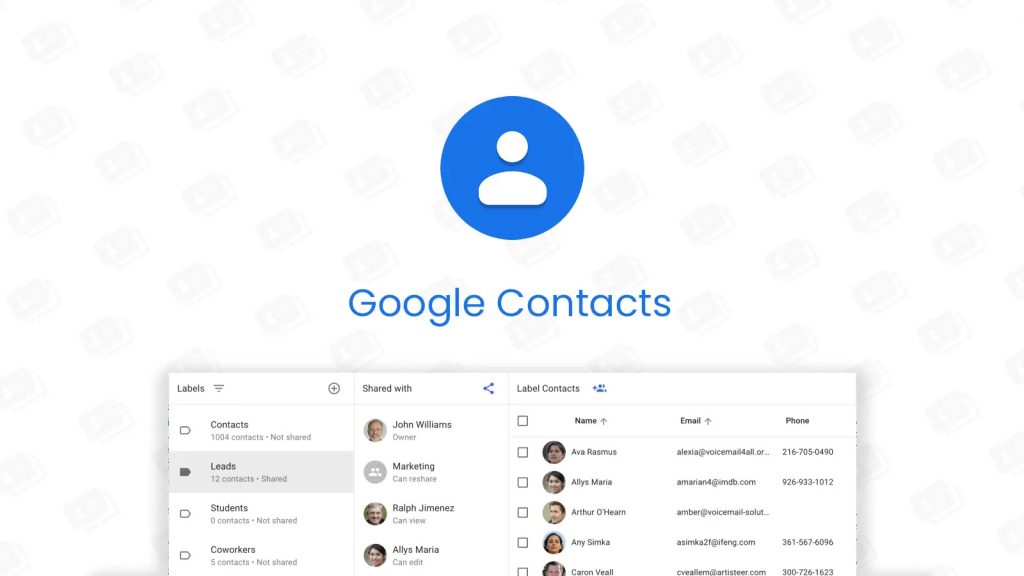 Google Contacts New Feature 2