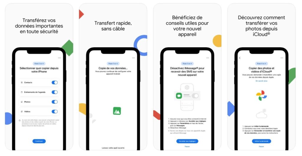 google app passer a android