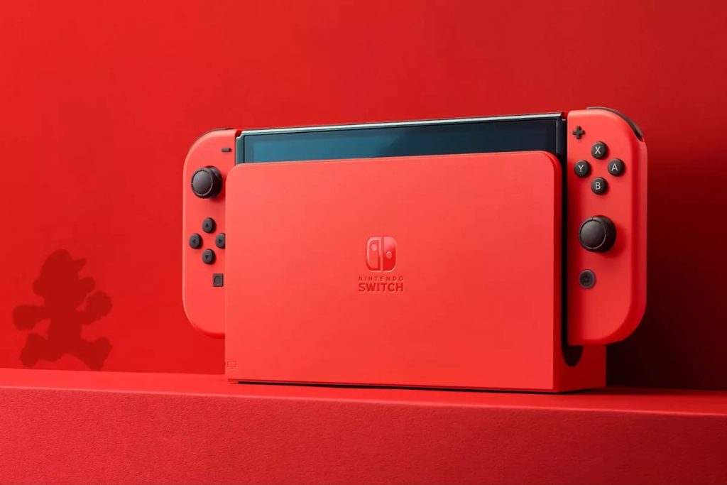 nintendo switch oled edition mario red 04B0032001691501