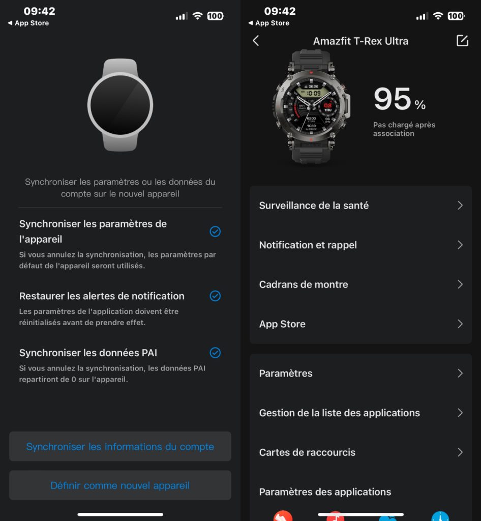 Configuration Amazfit T Rex Ultra (3)