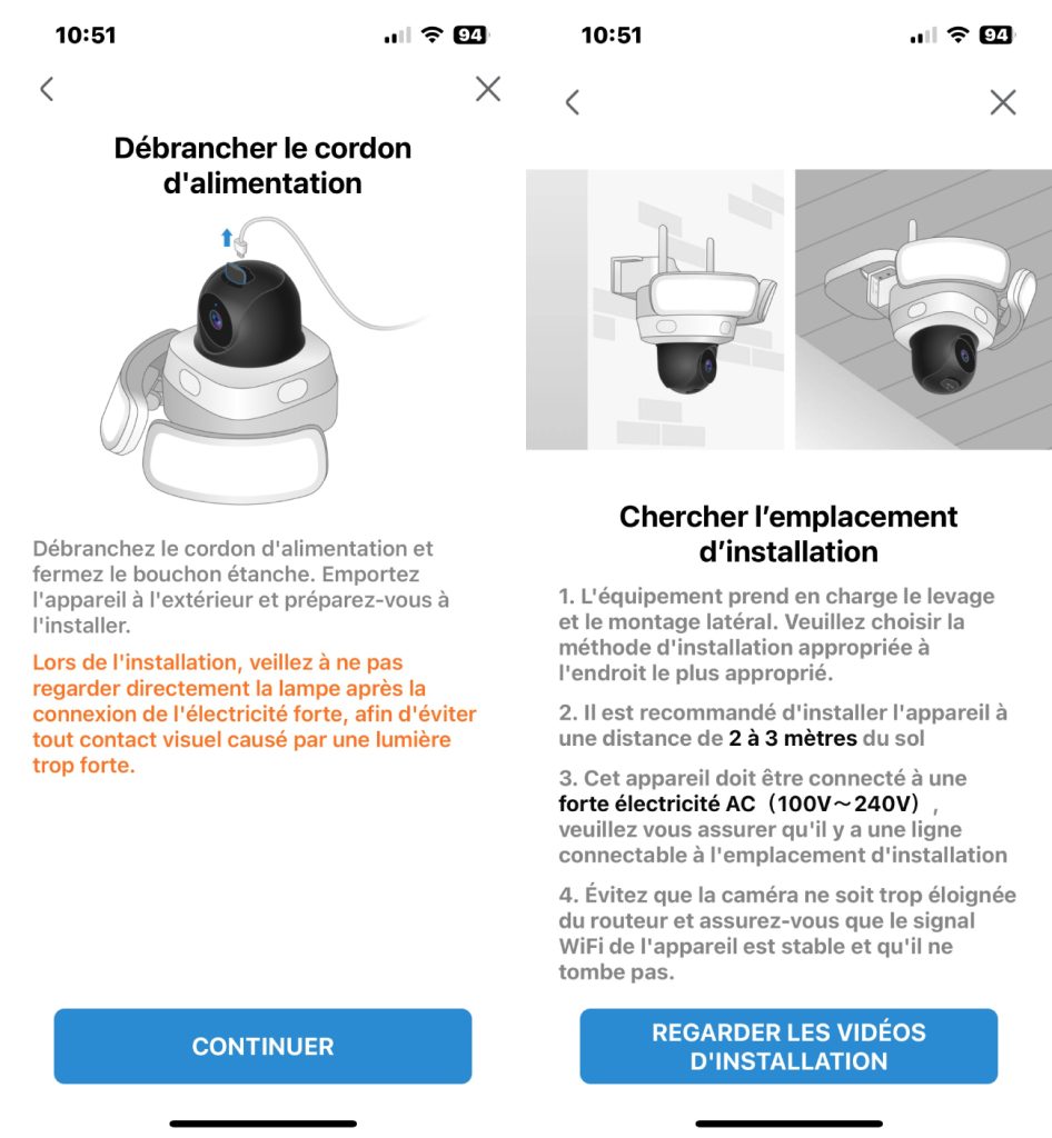 Configuration Aosu Floodlight Cam Pro (5)