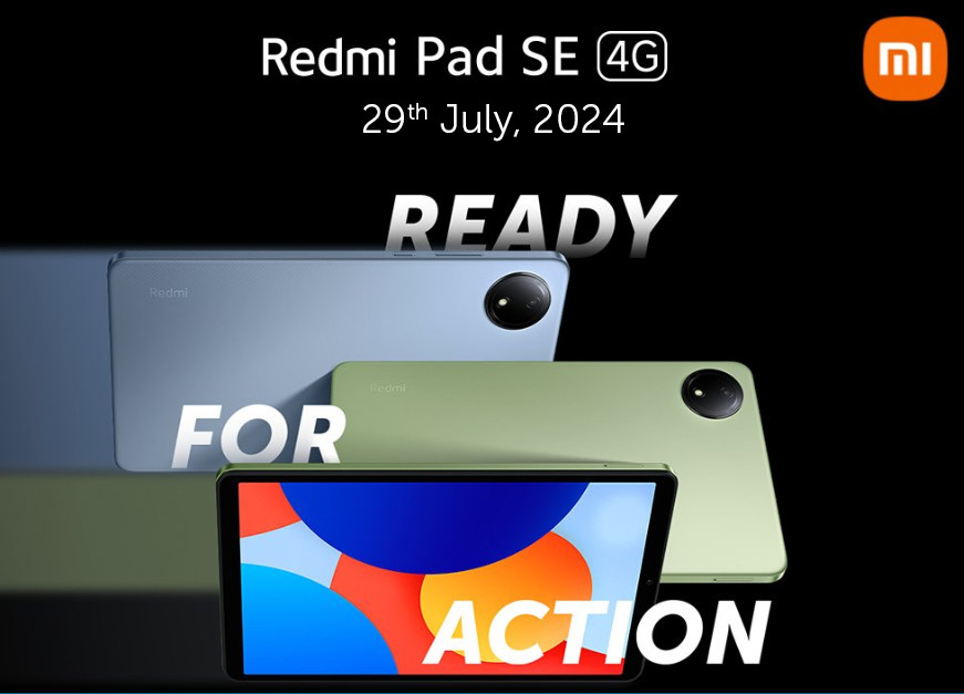 Redmi Pad SE 4G India launch date