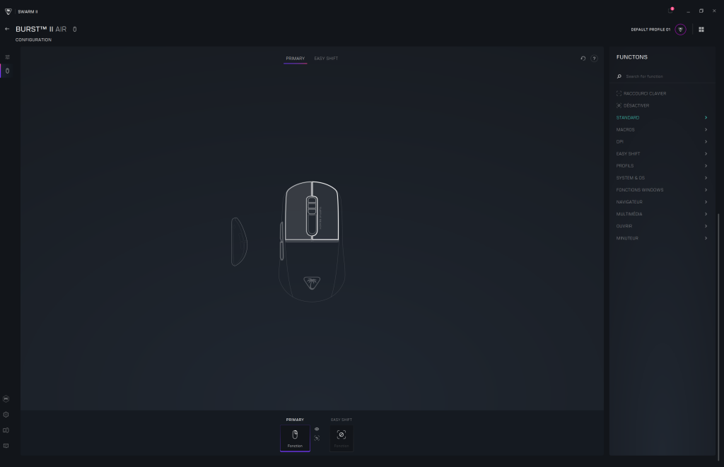 Touches programmables Swarm II