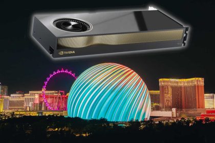 it takes 150 nvidia rtx a6000 gpus to power las vegas sphere