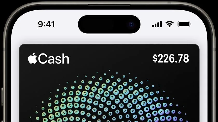 apple cash faceid transfert 500 euros