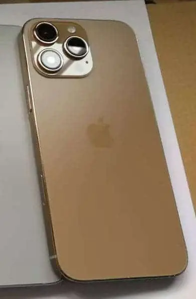 iphone 16 couleur bronze