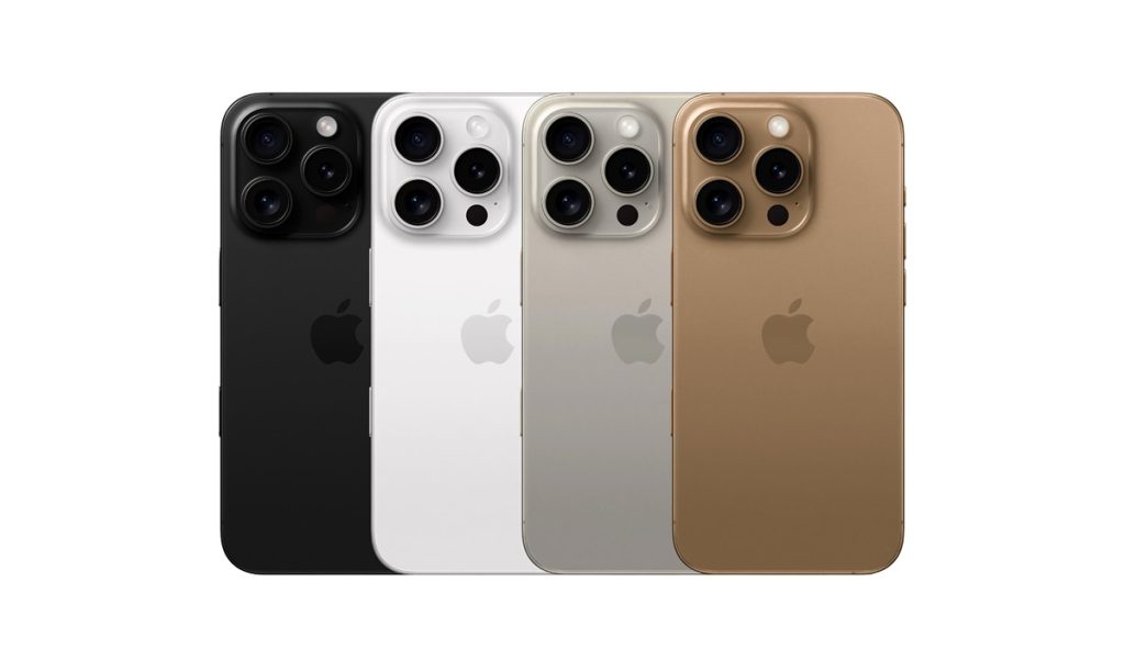 iphone 16 pro couleurs