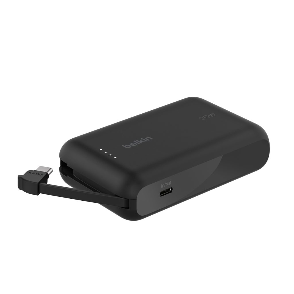 BoostCharge Power Bank 10K cable integre