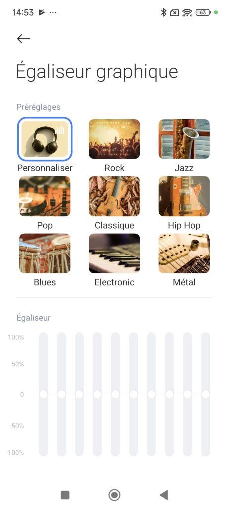 egaliseur audio xiaomi 14t