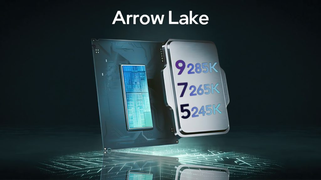 intel core ultra arrow lake gamme