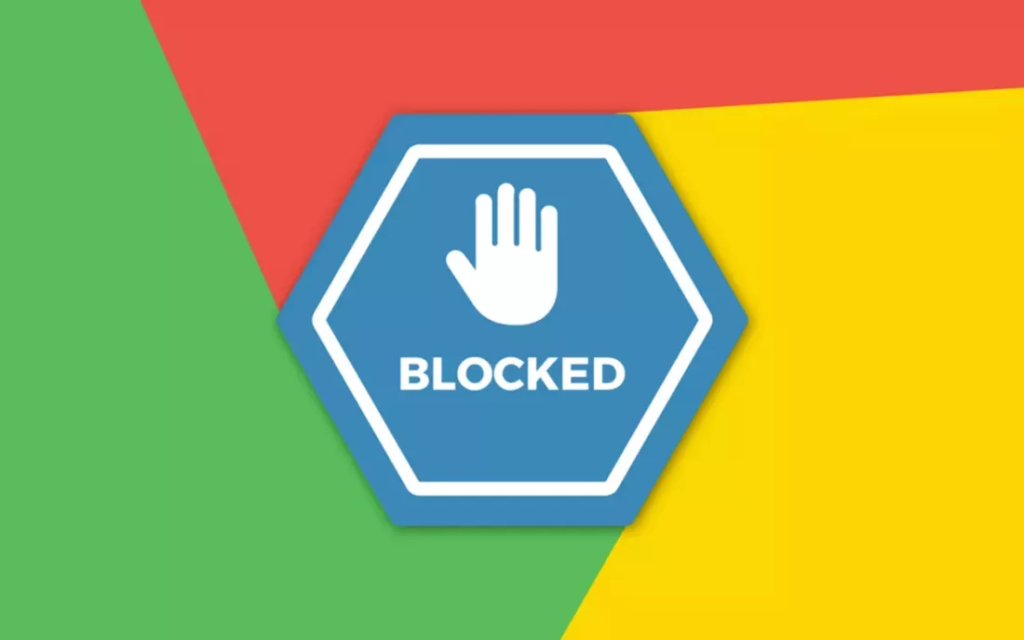 chrome bloque installation ublock