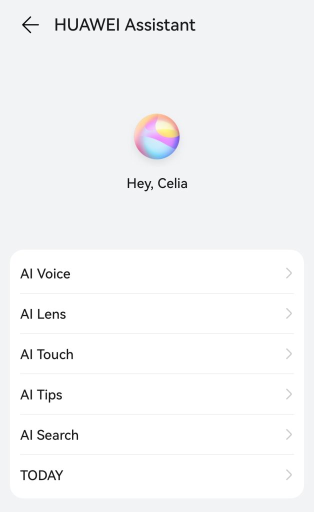 ia celia huawei pura 70 pro