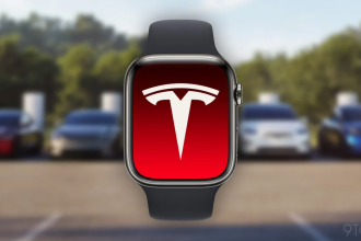 tesla apple watch