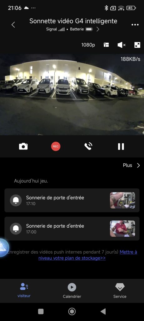 test aqara smart video doorbell g4 application 10