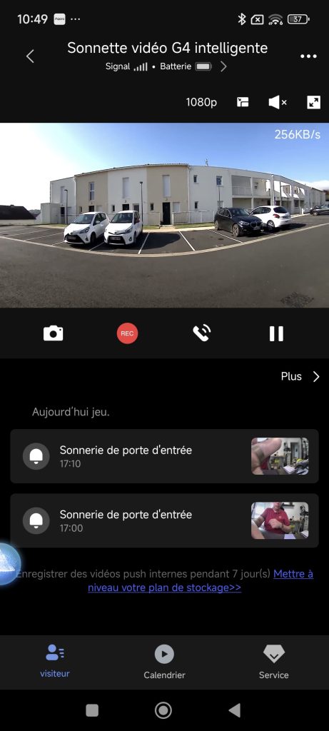 test aqara smart video doorbell g4 application 11