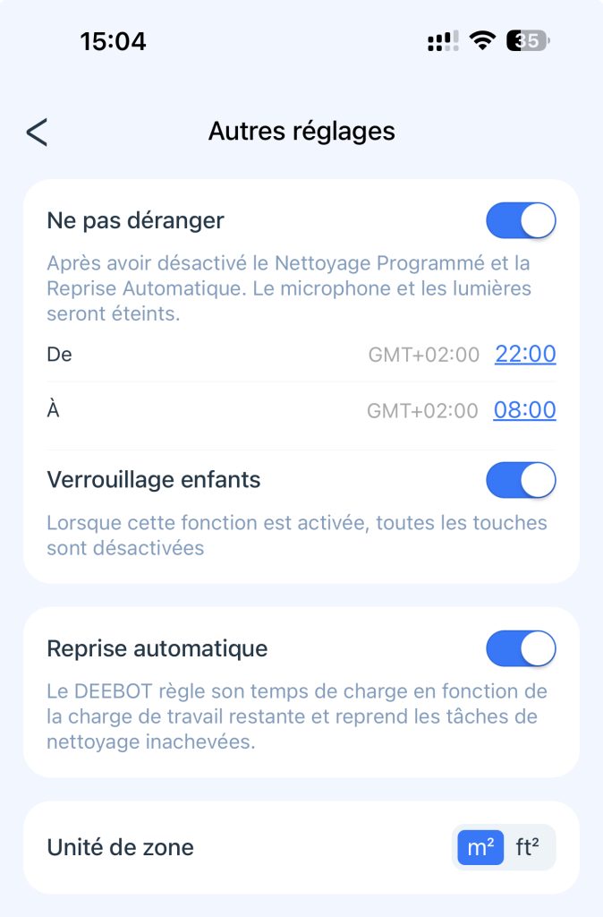 test ecovacs deebot n20 pro plus application (1)