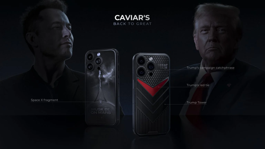 caviar iphone 16 edition trump steve jobs elon musk (3)