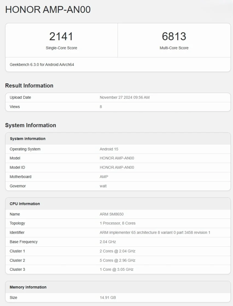 honor 300 pro benchmark