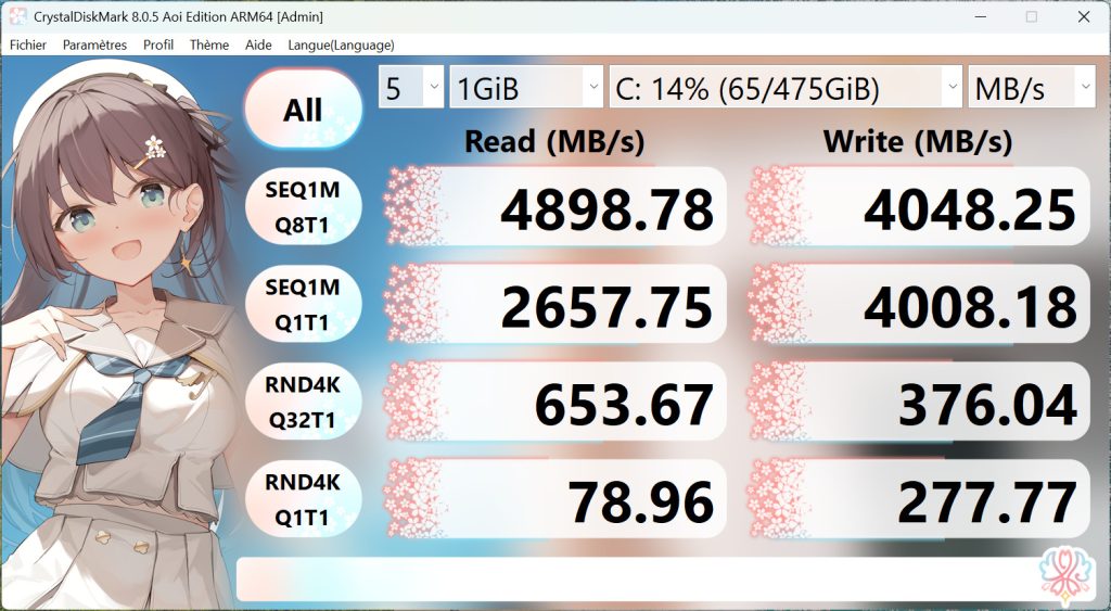 test acer swift go 14 ai performances (2)